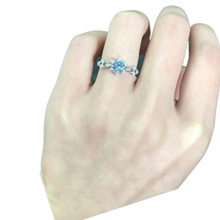 Wholesale Natural round, light luxury, versatile ring, high-end feel ring