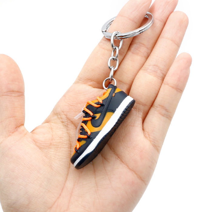 Wholesale PVC Basketball Shoe Model Keychain JDC-KC-QLPing016