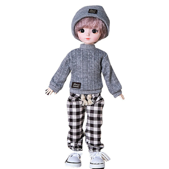 Wholesale Sweater doll change clothes 12 inch pants hat socks