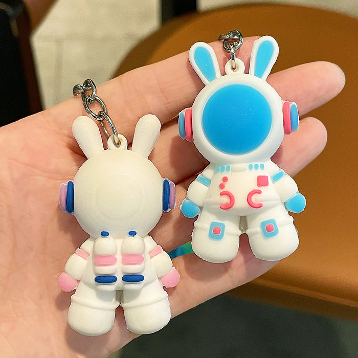 Wholesale  Cartoon  Keychain Rabbit Pendant  Key Chain Doll Key