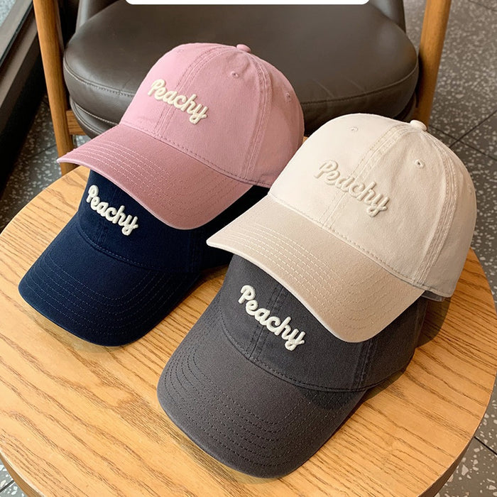 Wholesale Baseball cap, sun protection, big head circumference, wide brimmed duckbill cap