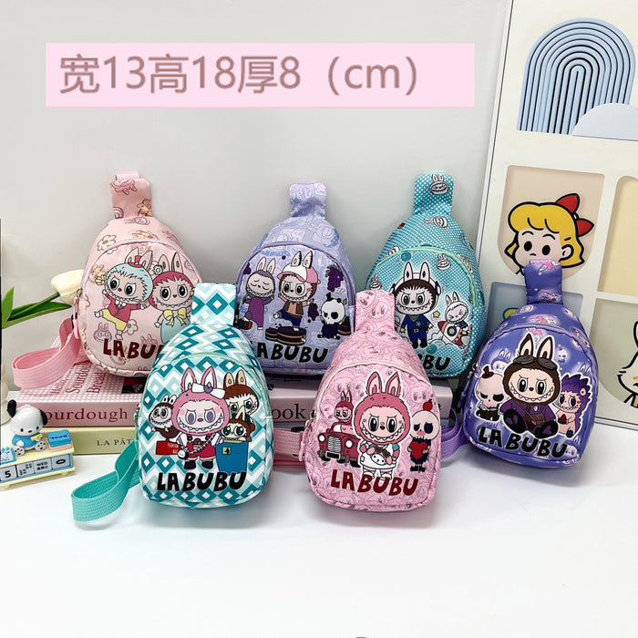 Wholesale Cartoon Chest Bag,  Fashionable and Cute Casual Coin Purse for Boys and Girls,  Shoulder Crossbody Bag,  Kidsren' s Backpack
