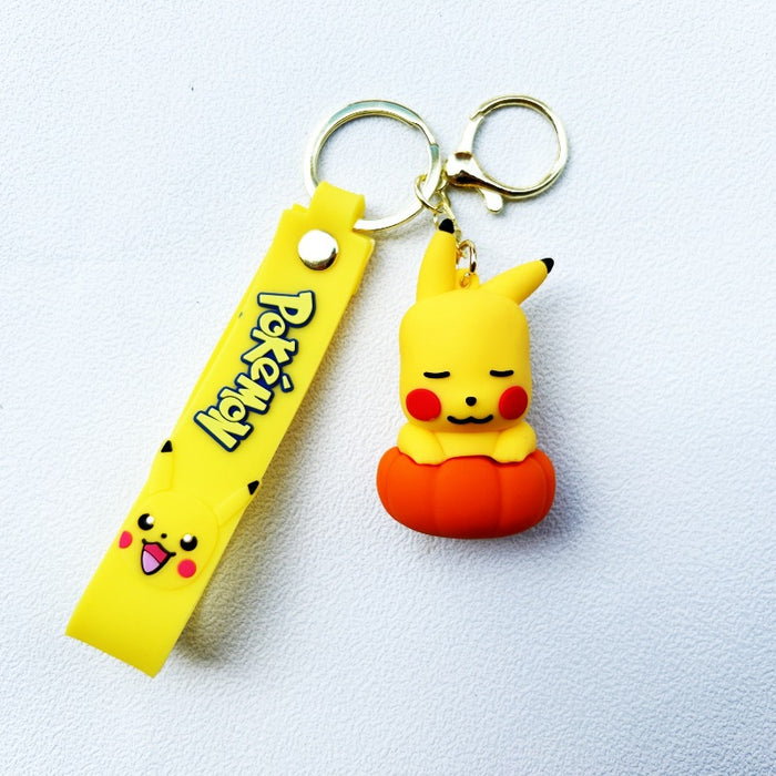 Wholesale PVC Cartoon Doll Keychain JDC-KC-WuYi218