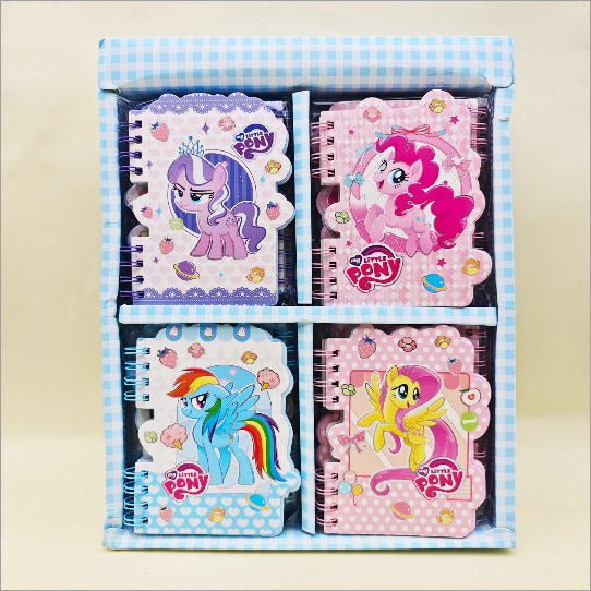 Wholesale A7 Cute Cartoon Flip-Top Spiral Notebook for Students