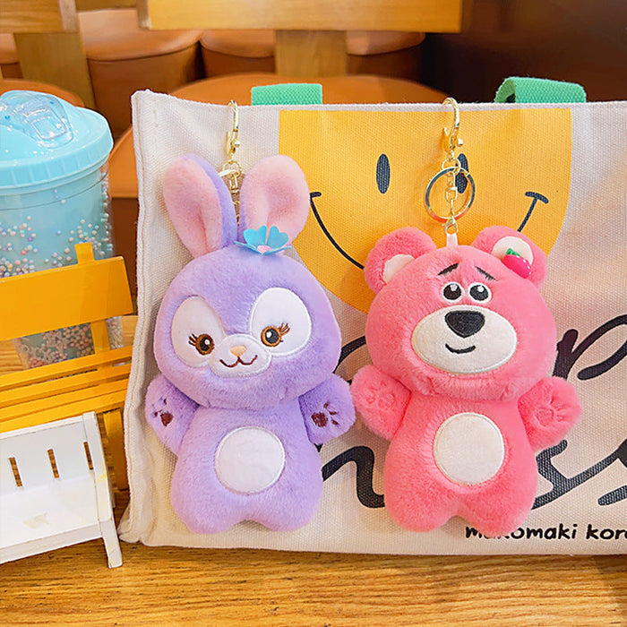 Wholesale Plush Cartoon Doll Keychain JDC-KC-YDao100