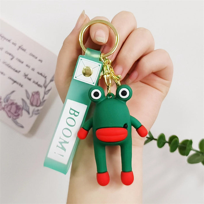 Wholesale Cartoon Silicone Doll Keychain JDC-KC-HaoXi004