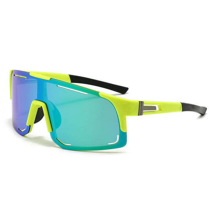 Wholesale New Polarized Sports Sunglasses Large Frame Outdoor Riding Windproof Sunglasses Colorful Glasses