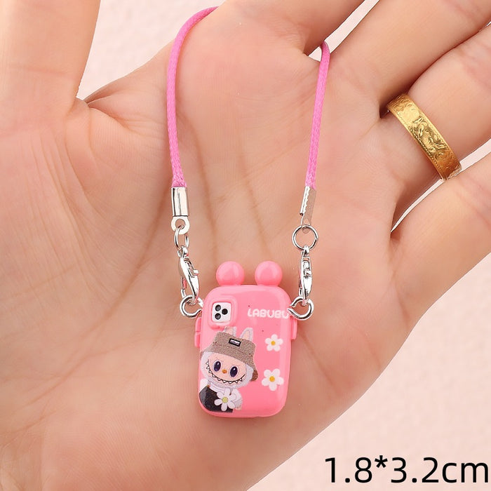 Wholesale Mini cartoon pendant creative accessories doll ornament