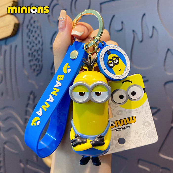 Wholesale Cartoon Doll Silicone Keychain JDC-KC-BaiM076