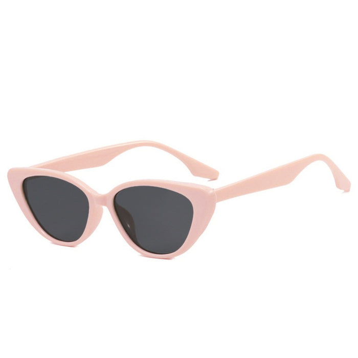 Wholesale Retro Triangle Cat Eye Small Frame PC Women's Sunglasses JDC-SG-Fuxin001