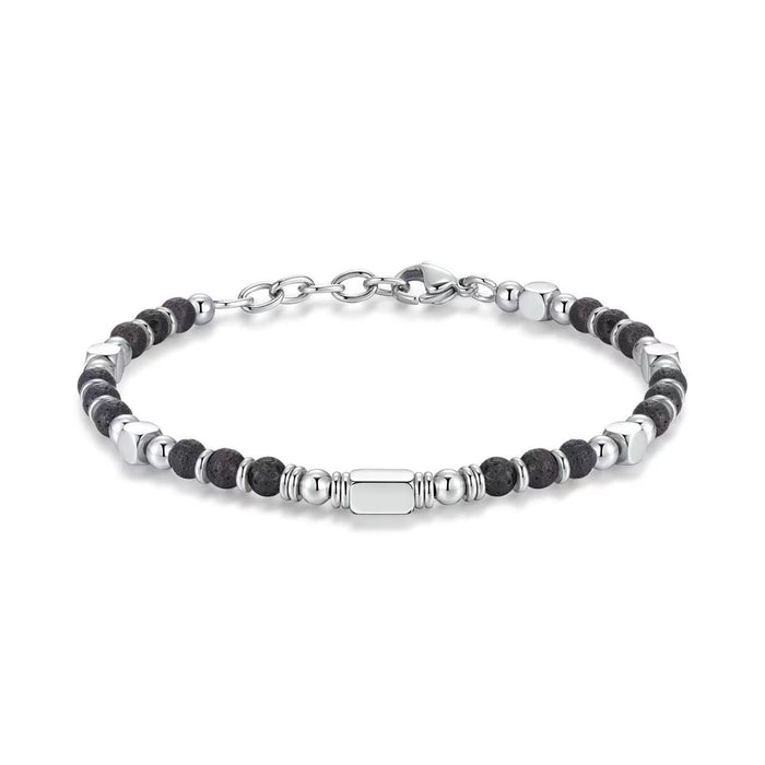 Wholesale Pine Nets Purple Emperor Pine Bracelet Adjustable Stainless Steel Bead Bracelet Unisex