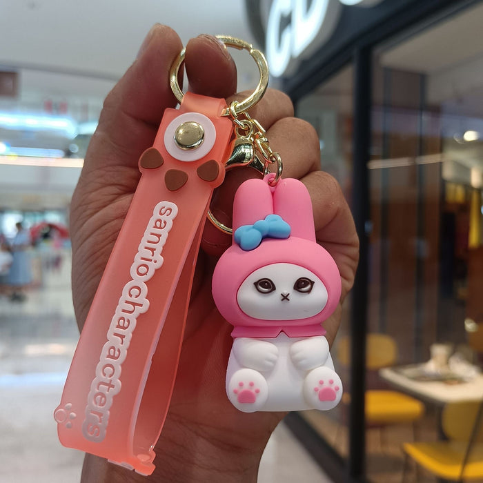 Wholesale PVC Cartoon Doll Keychain JDC-KC-KuangK014