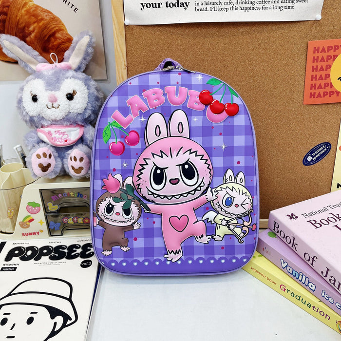 Wholesale Bag Cloth Backpack for Boys and Girls Kindergarten School Bag Baby Cartoon Hard Shell Bag