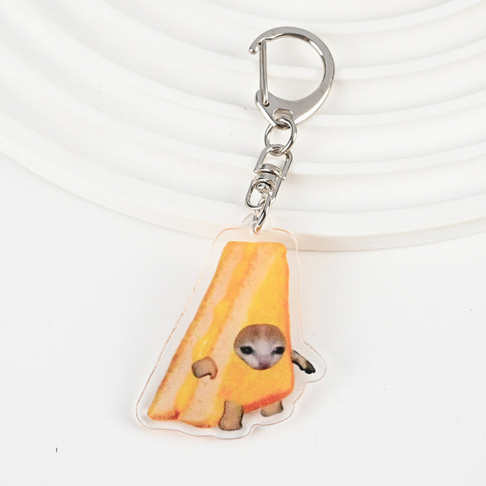 Wholesale Cute Cartoon Acrylic Keychain JDC-KC-XBK008