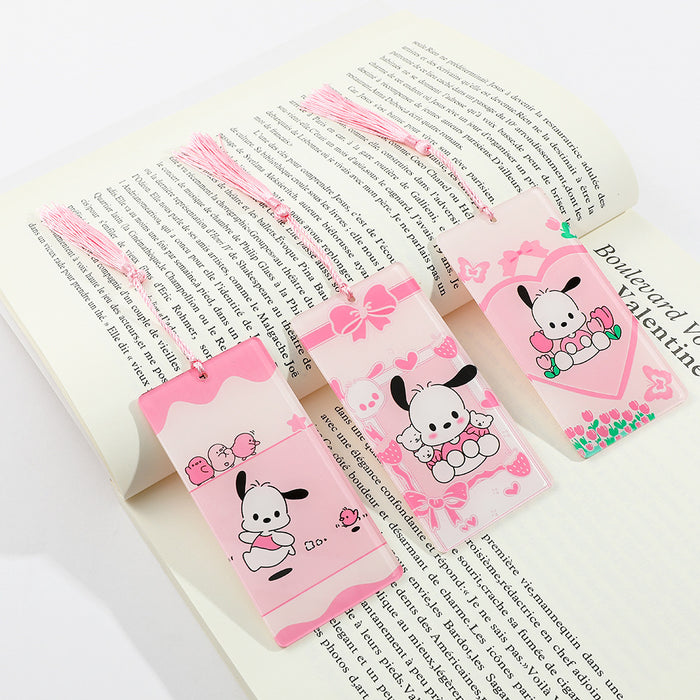 Wholesale Acrylic Tassel Bookmark Anime Fans Bookmark
