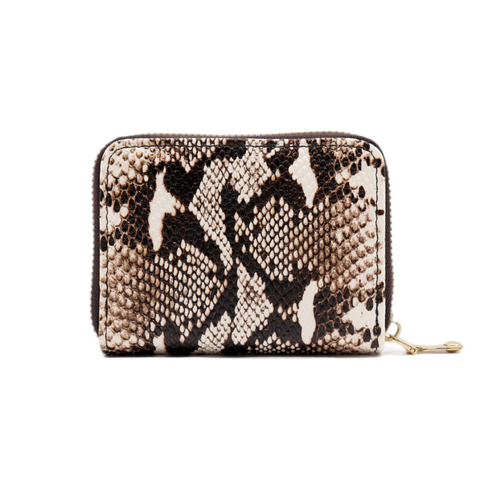 Wholesale Short Animal Print Organ Card Holder Coin Purse JDC-WT-DaoDao001