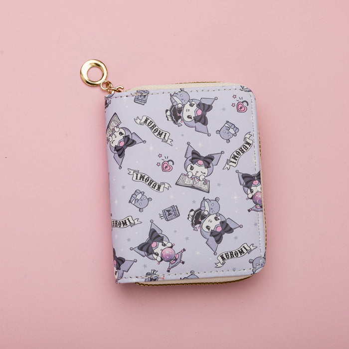 Wholesale Cute Cartoon Print Short Kids Wallet