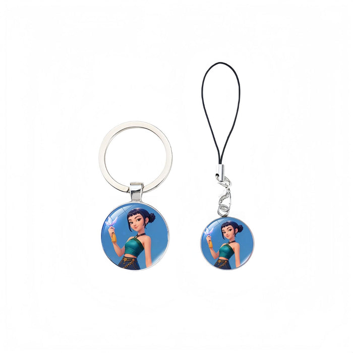 Wholesale Kpop Time Gem Keychain