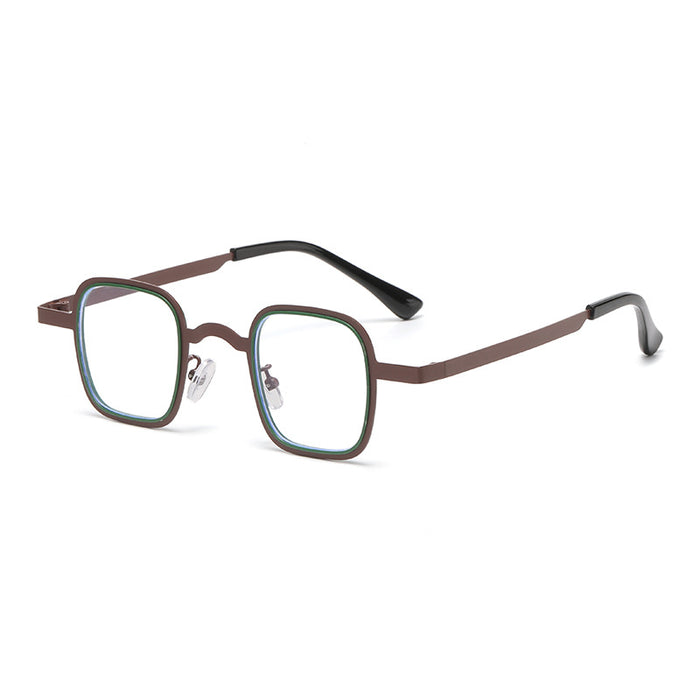 Wholesale Small frame eyes, fashionable and trendy metal frame sunglasses, personalized street photography sunglasses