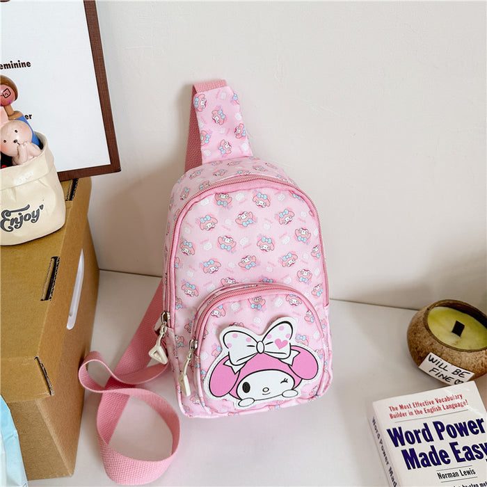 Wholesale Oxford Cloth New Cartoon Print Crossbody Bag JDC-SD-YuanDuo085