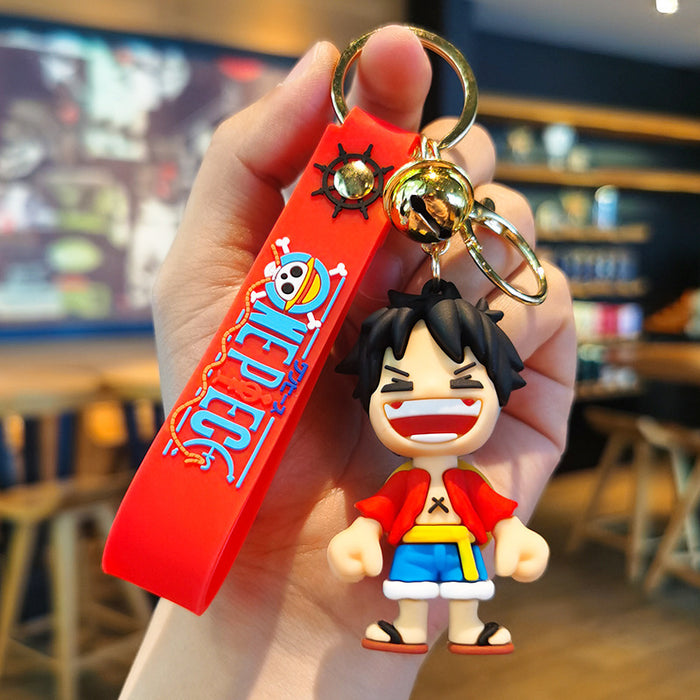 Wholesale Cartoon Doll Rubber Keychain JDC-KC-Tingm011