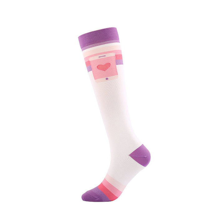 Wholesale Sock Nylons High Tube Breathable Sweat Absorbent Compression socks JDC-SK-ZhiH003