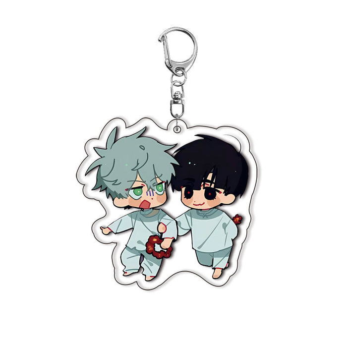 Wholesale Acrylic Double-Sided Keychain Anime Peripheral Creative Pendant