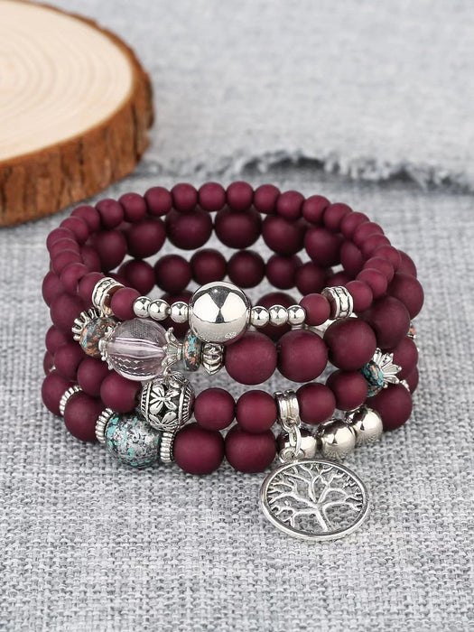 Wholesale Boho Multilayer Beaded Bracelets JDC-BT-Manw001