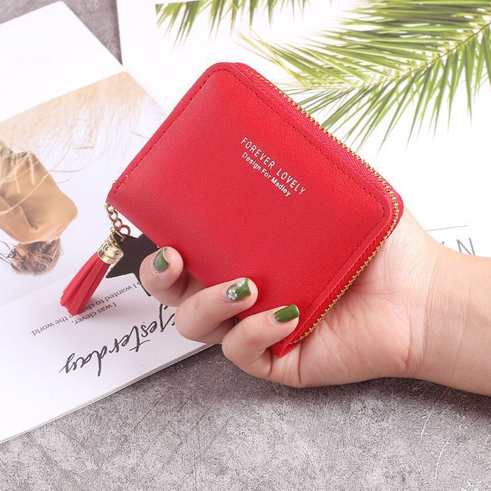 Wholesale PU Vintage Han Style Wallet Coin Purse Daily Matching Boutique Gift MOQ≥3