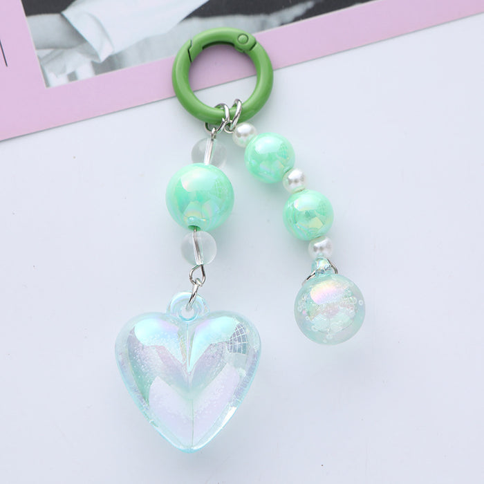 Wholesale  Acrylic Car Keychain Pendant  Accessories Headset Bag Decoration