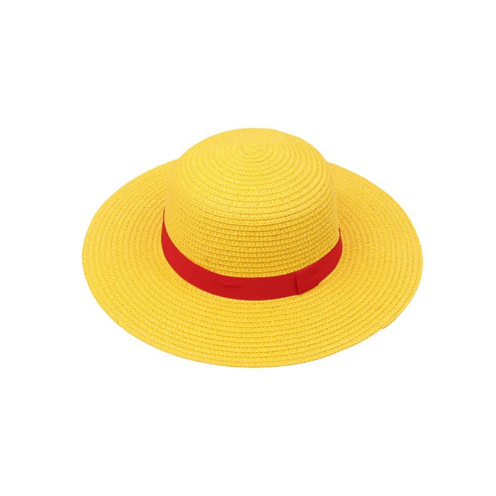 Wholesale cosplay one piece straw hat hat summer hand-knitted all-match sun hat