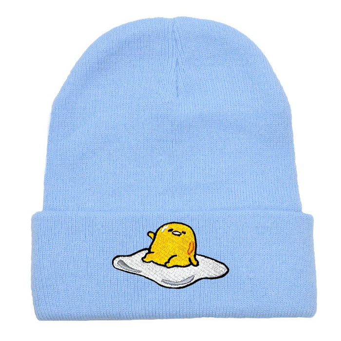 Wholesale Cartoon Embroidery Winter Warm Woolen Hat JDC-FH-PeiN001