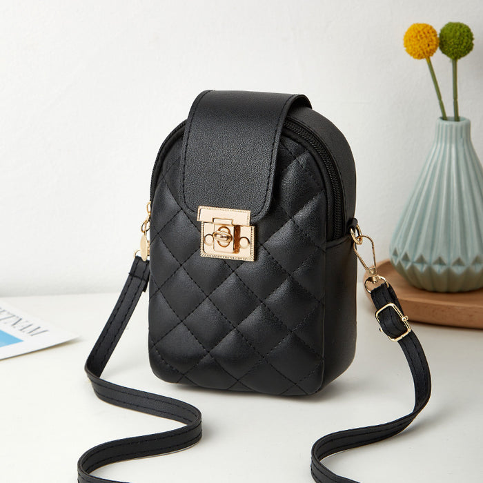 Wholesale Diamond Plaid Small Bag Women' s Shoulder Bag Cheap Bag Crossbody Bag