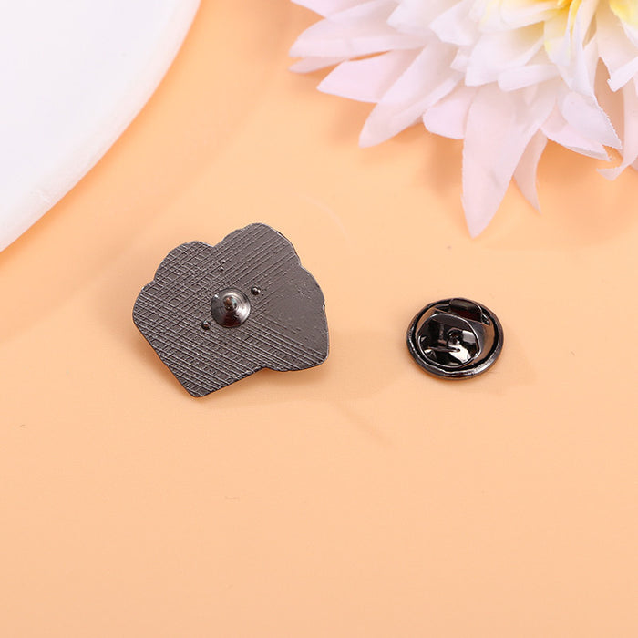 Wholesale Medical supplies series cartoon brooch ambulance syringe stethoscope shape metal badge