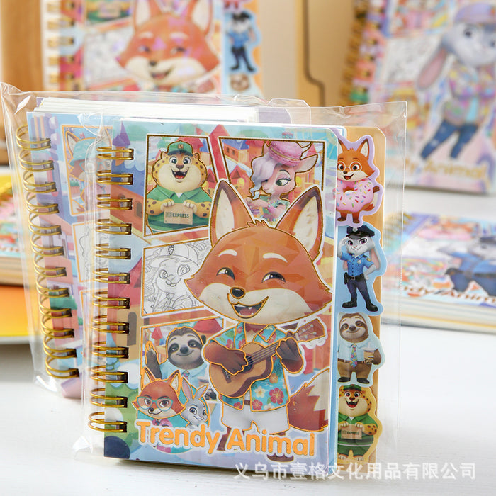 Wholesale New Animal-Themed 100K Coil Notebook