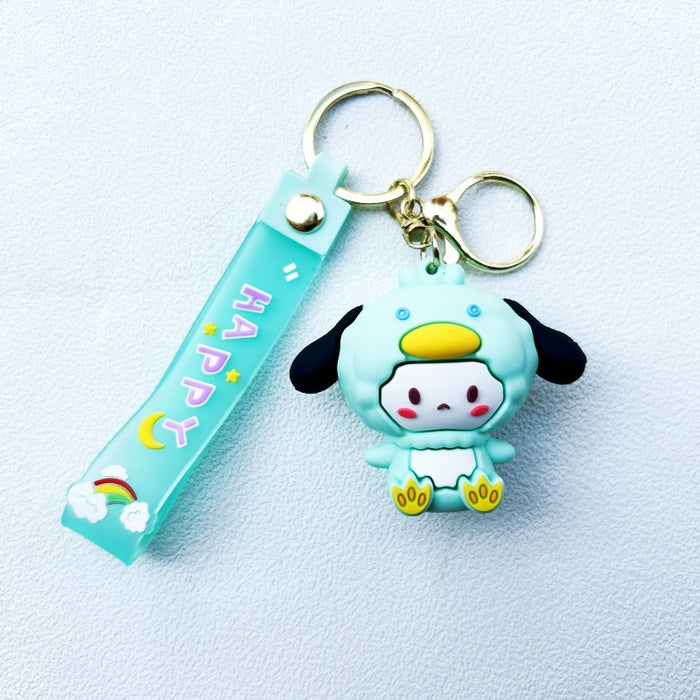 Wholesale PVC Cartoon Doll Keychain JDC-KC-WuYi216