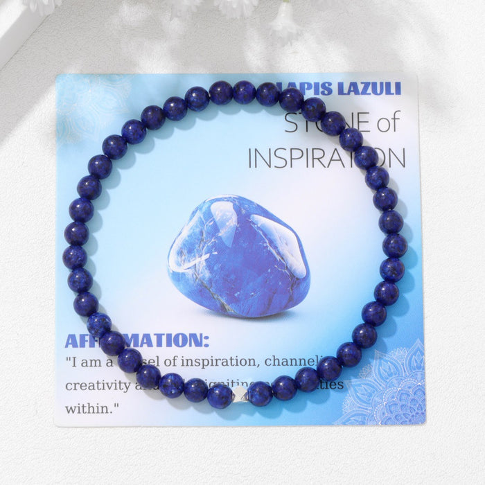 Wholesale 4mm stone bead bracelet with color retaining silver beads tiger' s eye and volcanic stone beads