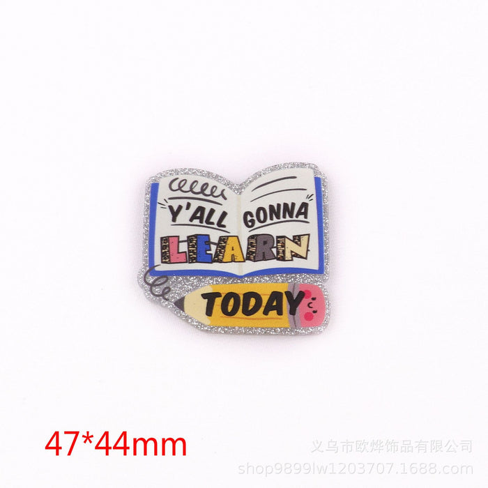 Wholesale Cartoon Organ Acrylic Pin DIY Patch Accessories JDC-FK-OuYie012