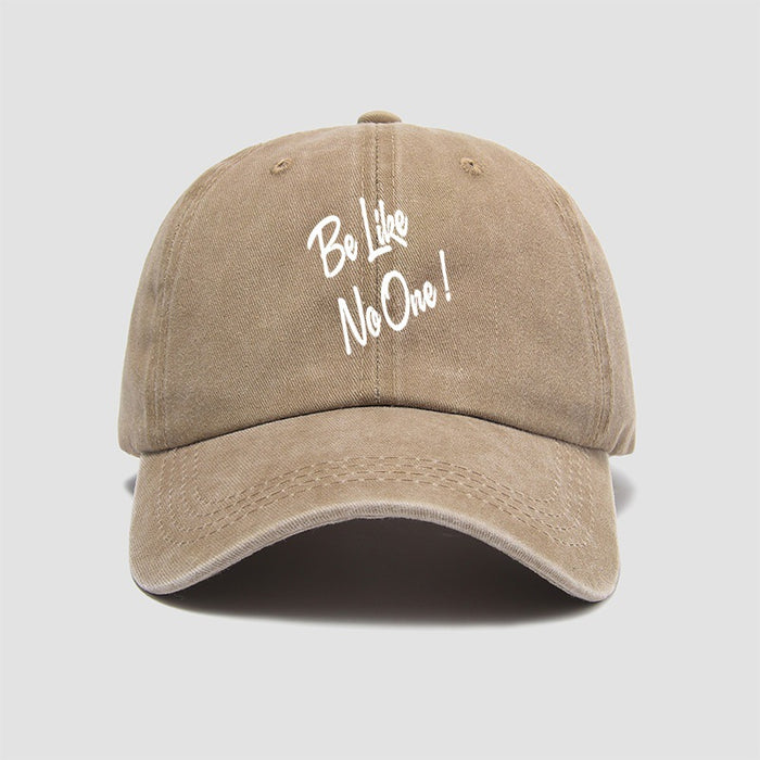 Wholesale Alphabet hat embroidered cotton print baseball cap with logo