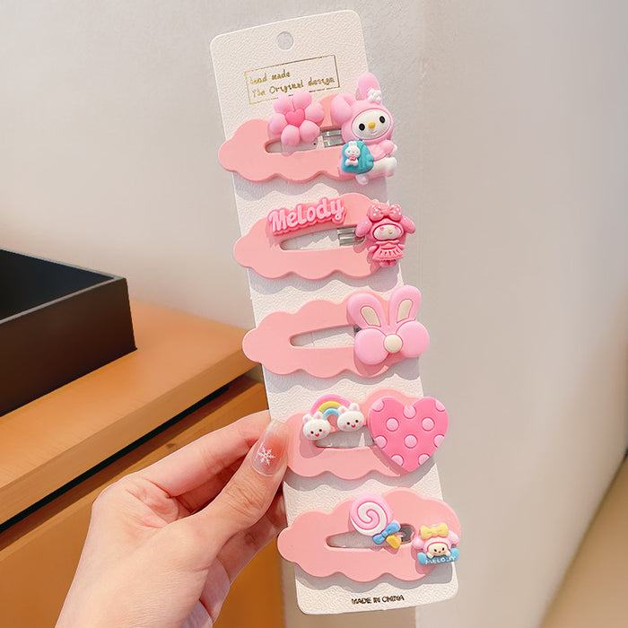 Wholesale Children's Hair Accessories Hairpins Kulomi Stall One Meter Cartoon Hairpin Back of The Head Broken Hairpin Large BB Hairpin JDC-HC-Zaix003