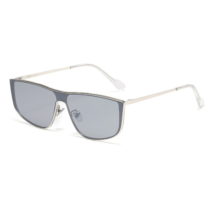 Wholesale Conjoined pilot style street photography sunglasses, fashionable sunglasses, outdoor UV protection