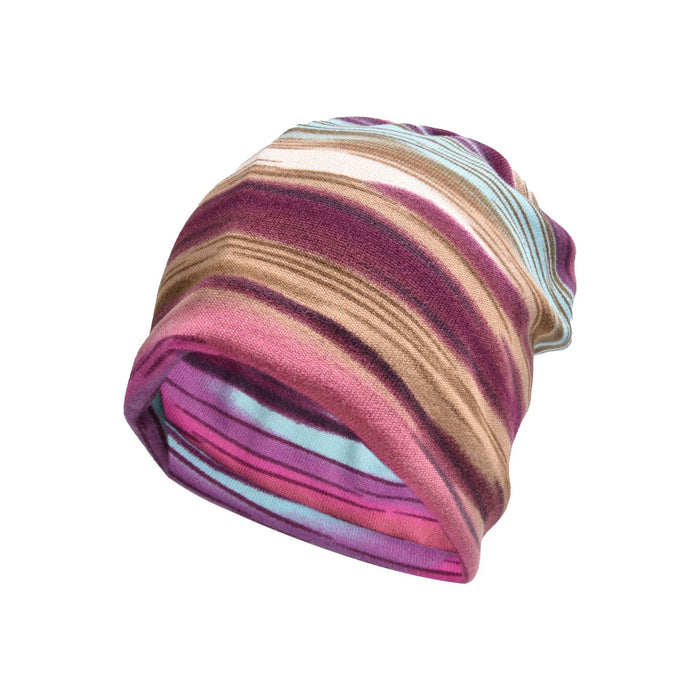 Wholesale Polyester Colorful Striped Toe Cap Outdoor Versatile Hair Pile Hat JDC-FH-WenRan002