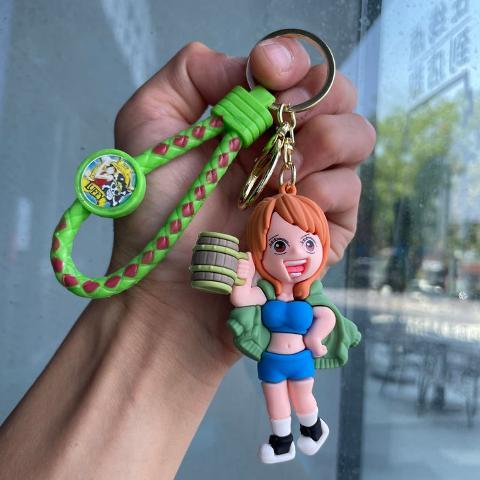 Wholesale Peripheral keychain cartoon doll couple bag pendant small gift wholesale