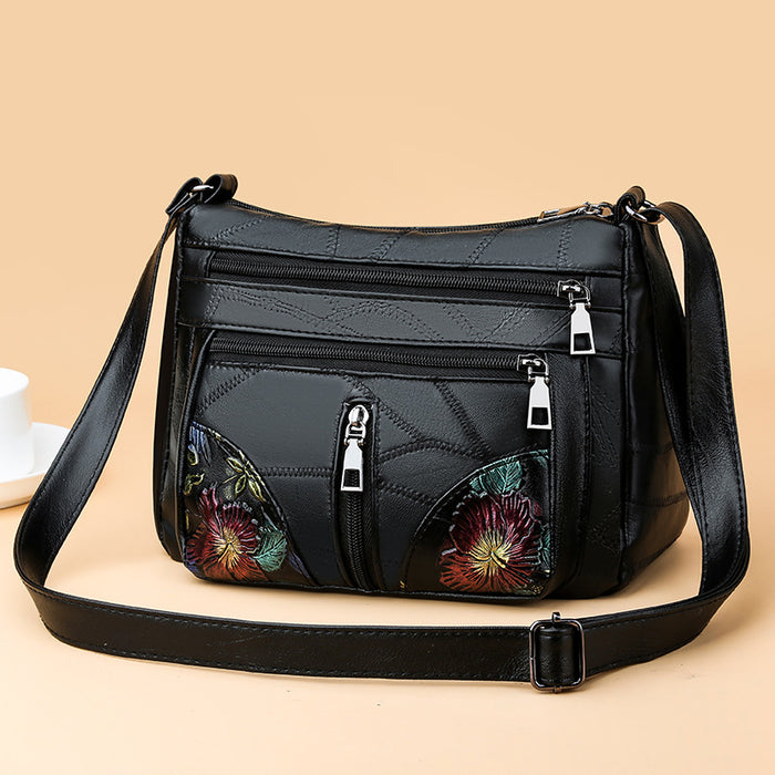 Wholesale Multi-layered Soft Leather Shoulder Bag JDC-SD-SaMo007