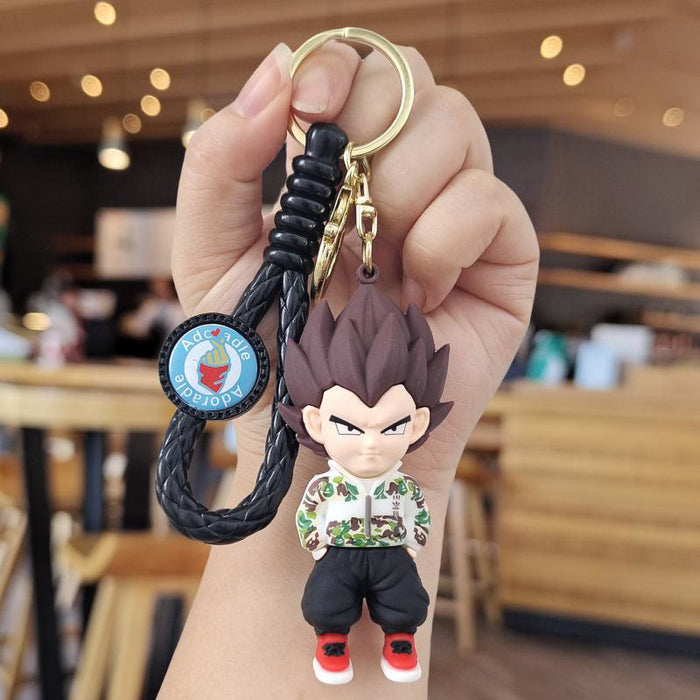 Wholesale Cartoon Silicone Keychains (F) JDC-KC-ZhuoRan002