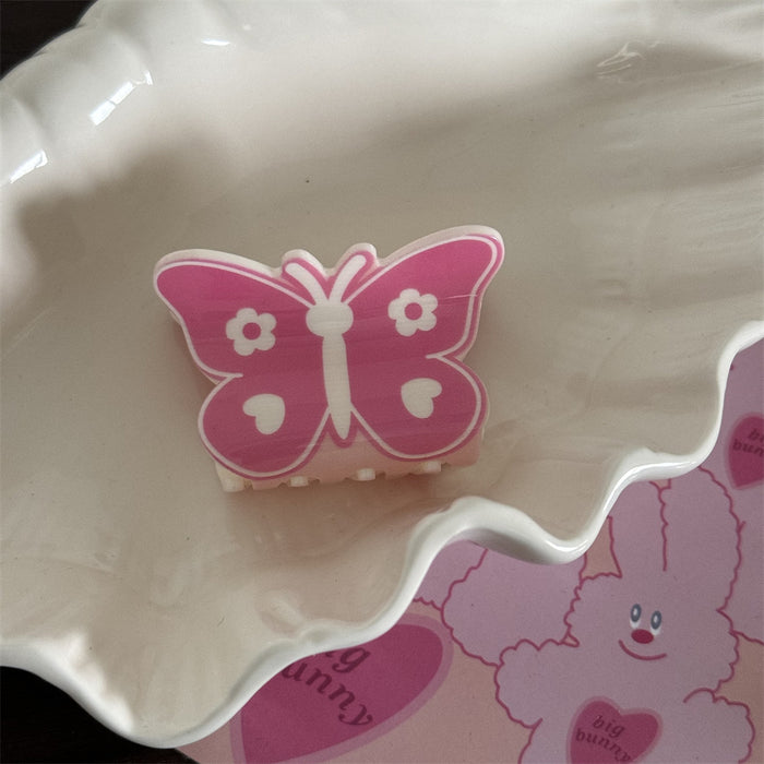 Wholesale Women's Cute Floral Bow Grab Clip