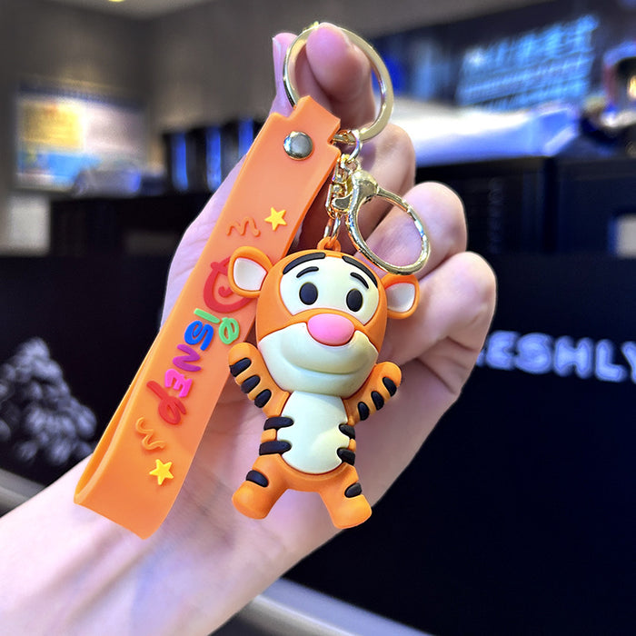 Wholesale 2024 Silicone Cartoon Doll Keychain JDC-KC-ZiX029