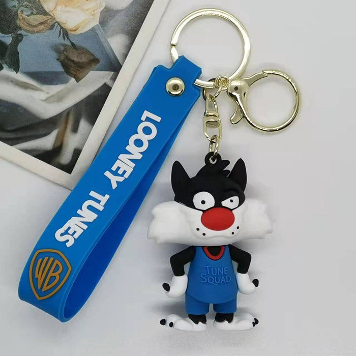 Wholesale Creative Cartoon Beast  Keychain Pendant Bag Car Key Chain Accessories Gift