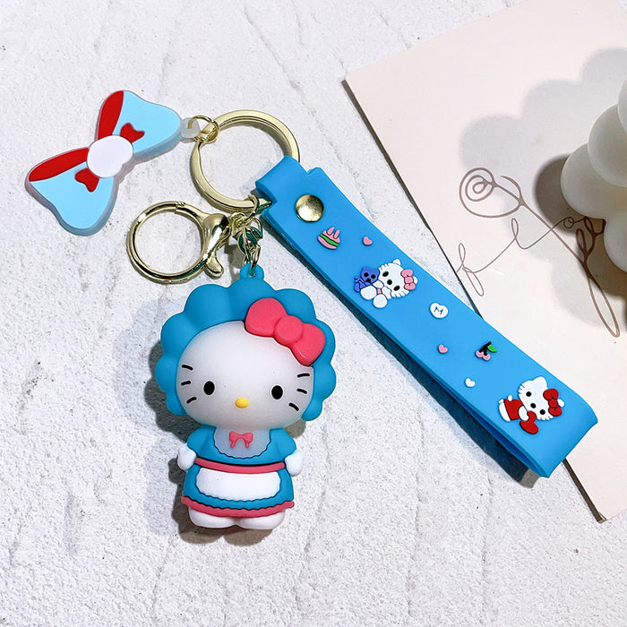 Wholesale PVC Cartoon Doll Keychain JDC-KC-Qiwei023