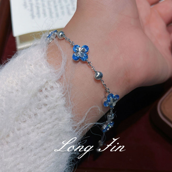 Wholesale Women's Four-Leaf Clover choker necklace Bracelet Earrings Set